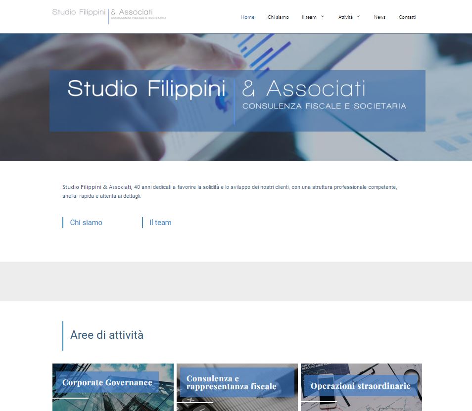 Realizzazione sito web